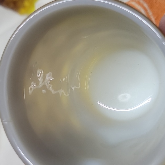 Vintage Anchor Hocking Fire King Kimberly Brown and Gold Mugs, set of 2 - Picture 4 of 7